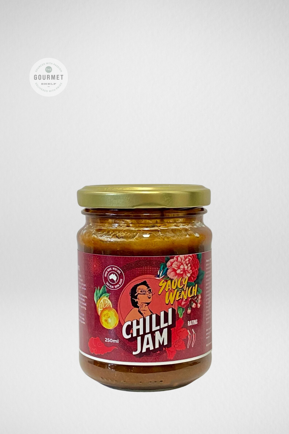 Saucy Wench Chilli Jam, 250ml