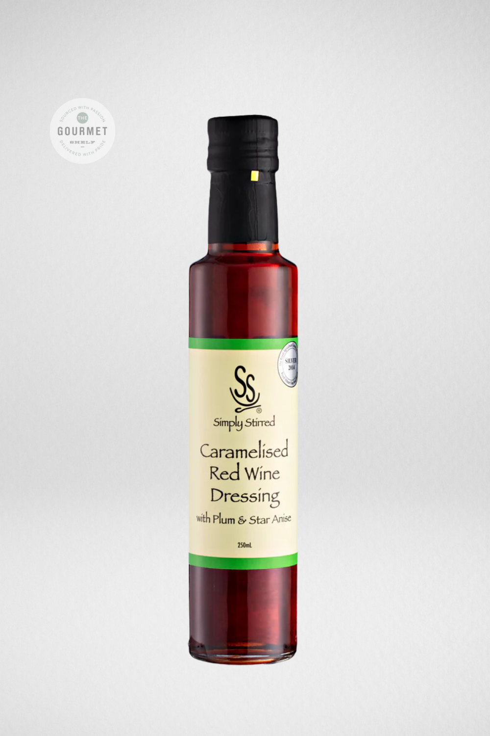 Simply Stirred Caramelised Red Wine Dressing 250ml