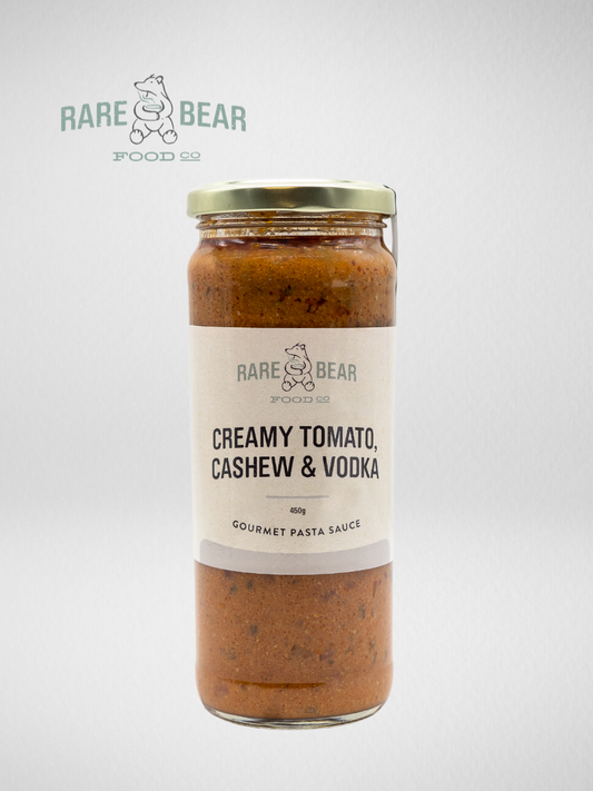 Rare Bear Tomato Cashew Vodka Pasta Sauce 450g
