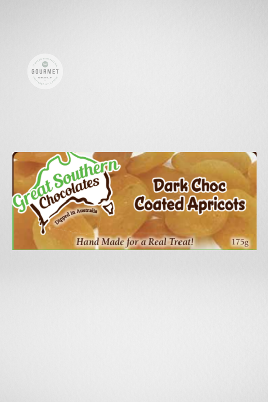 Great Southern Chocolates Dark Choc Apricot 175g