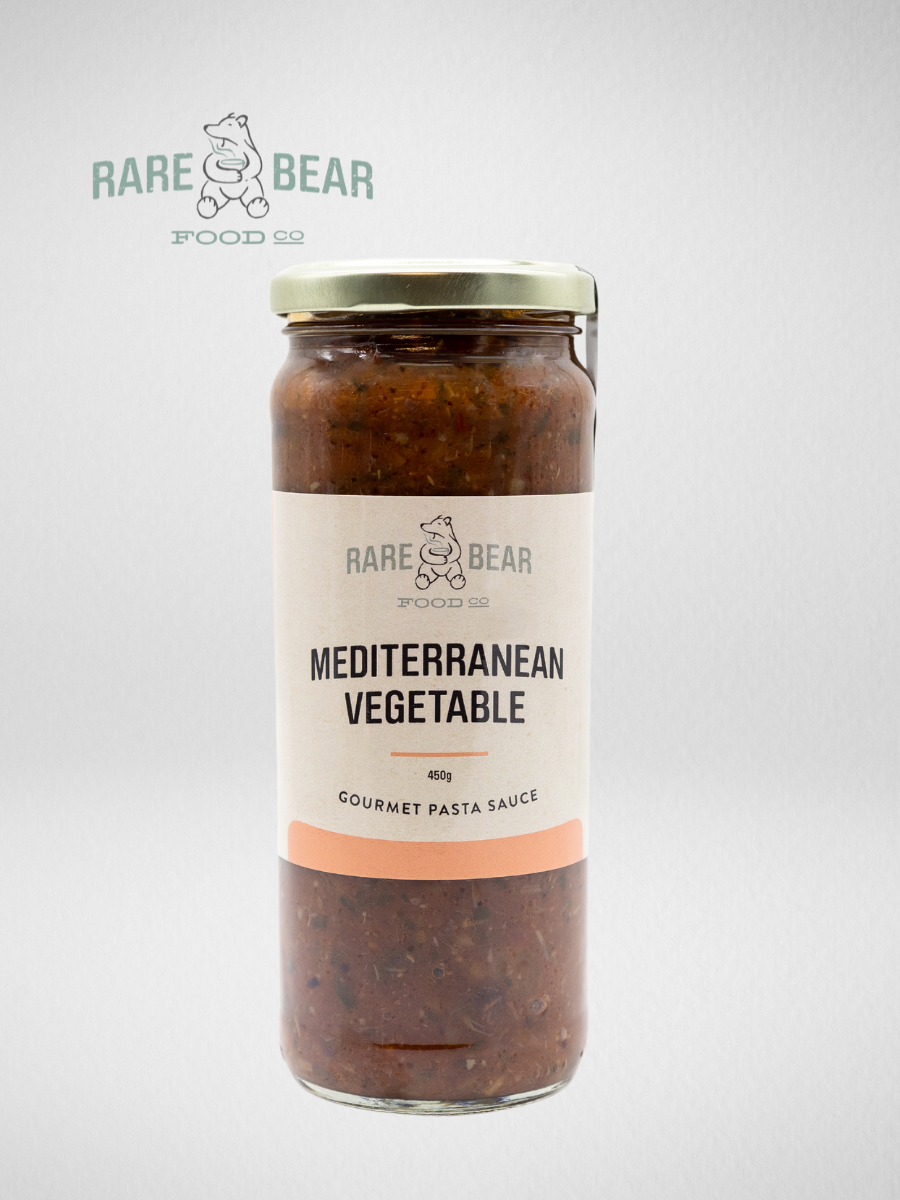 Rare Bear Mediterranean Vegetable Pasta Sauce 450g