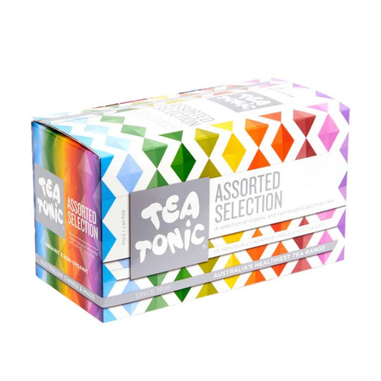 Tea Tonic Assorted Sampler Box 33 Teabags Box