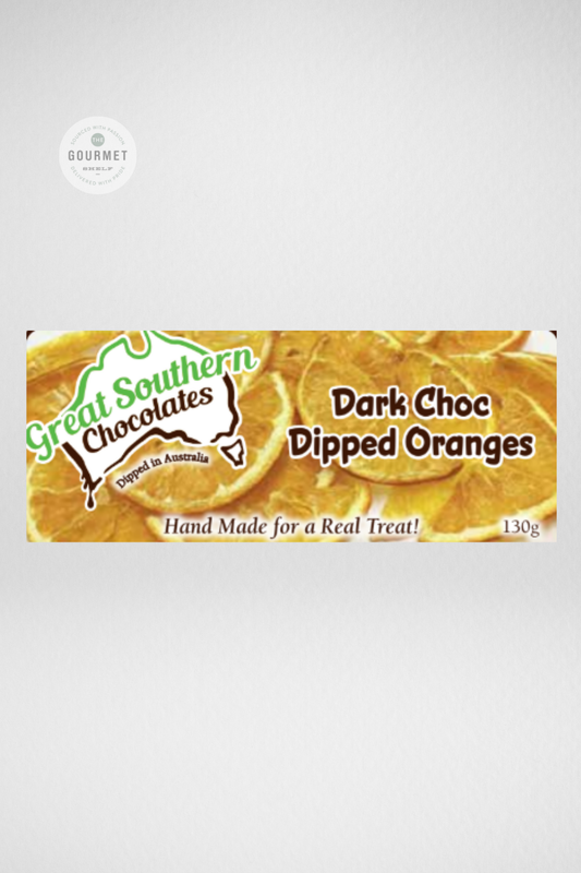 Great Southern Chocolates Dark Chocolate Coated Oranges 130g