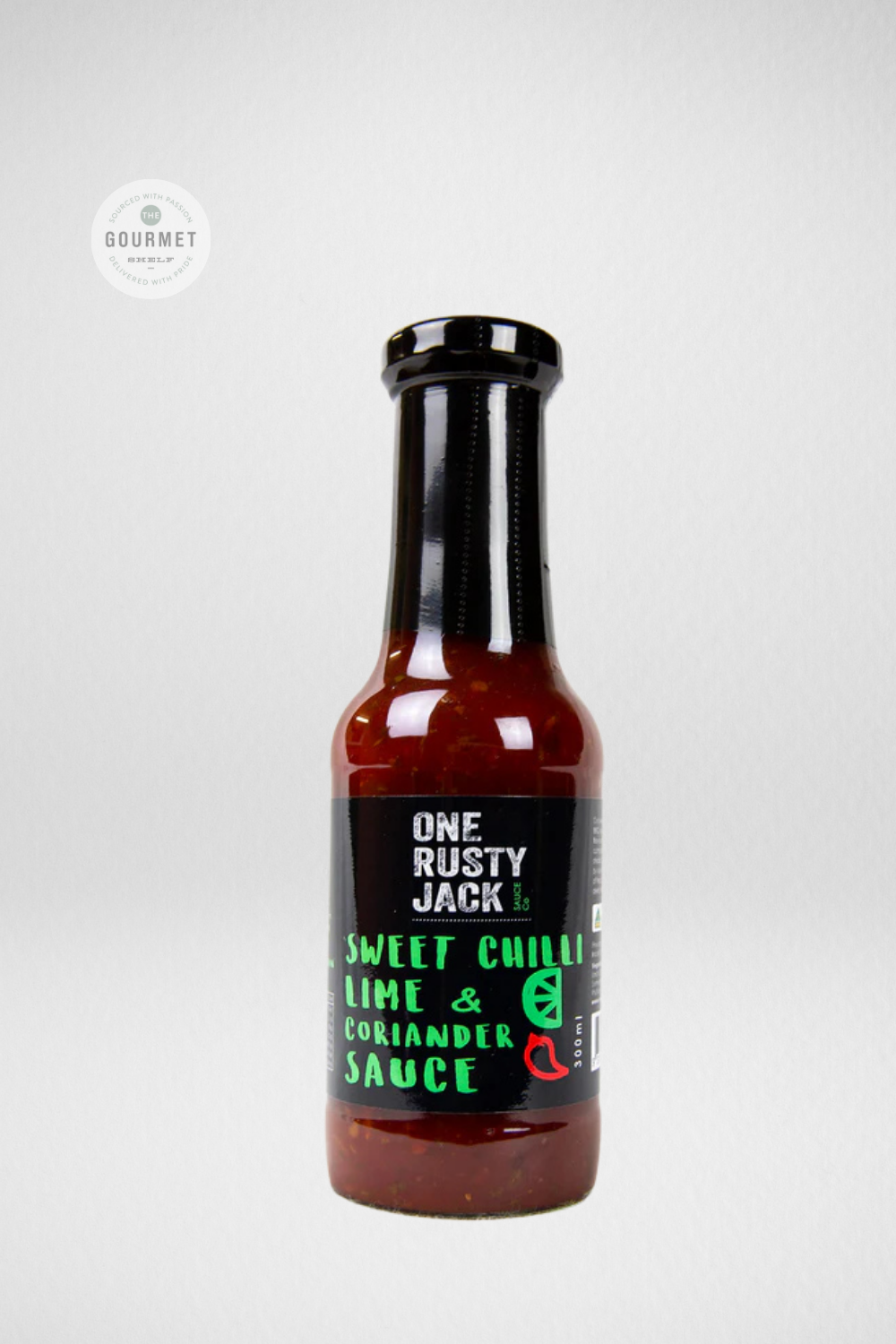 One Rusty Jack Sauce Co. Sweet Chilli, Lime & Coriander BBQ Sauce 320ml