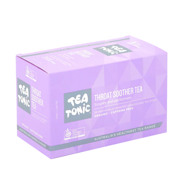 Tea Tonic Throat Soother Tea - 20 Teabags