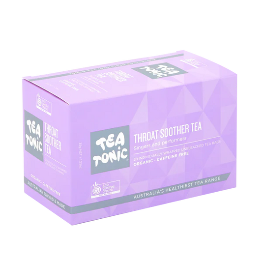 Tea Tonic Throat Soother Tea - 20 Teabags