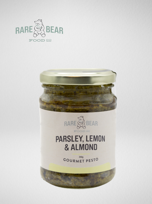 Rare Bear Parsley, Lemon & Almond Pesto 250g