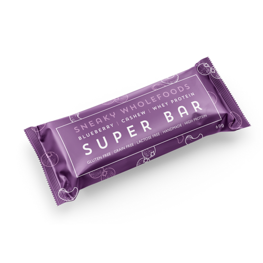 Sneaky Wholefoods Blueberry Cashew Super Bar 60g