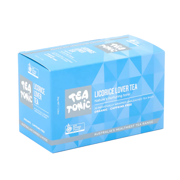 Tea Tonic Licorice Lover Tea - 20 Teabags Box