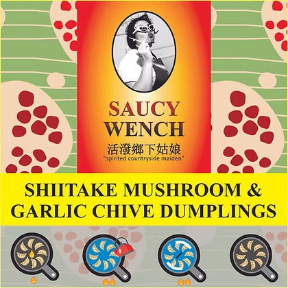 Saucy Wench Shiitake & Chive Dumplings 300g