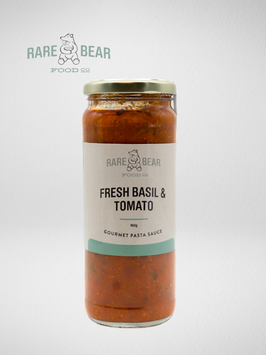 Rare Bear Basil and Tomato Pasta Sauce 450g