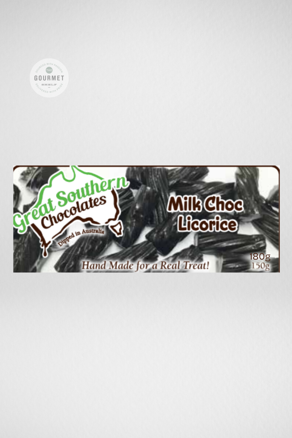 Great Southern Chocolates Milk Chocolate Coated Licorice 180g