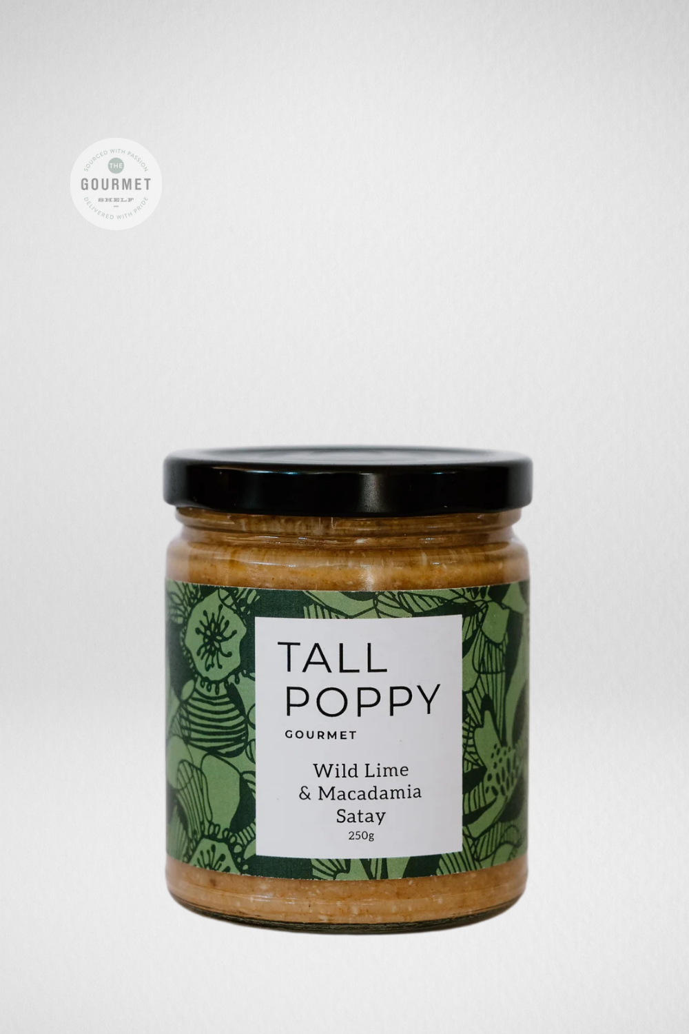 Tall Poppy Gourmet Wild Lime & Macadamia Satay 240ml
