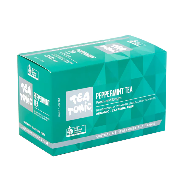 Tea Tonic Peppermint Tea - 20 Teabags Box