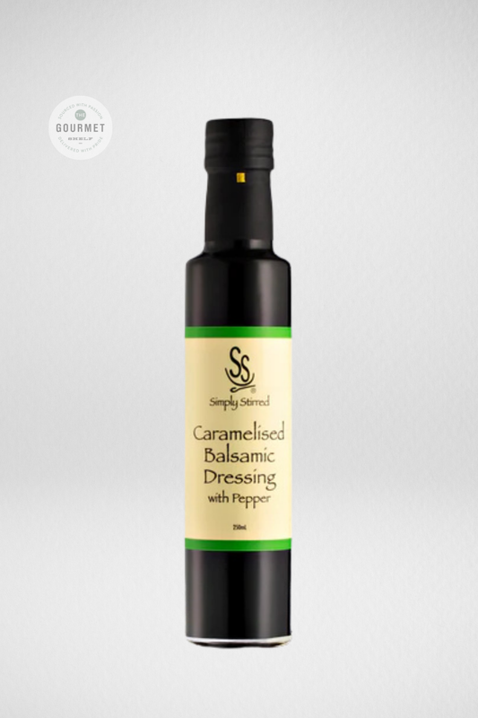 Simply Stirred Caramelised Balsamic Dressing with Pepper 250ml